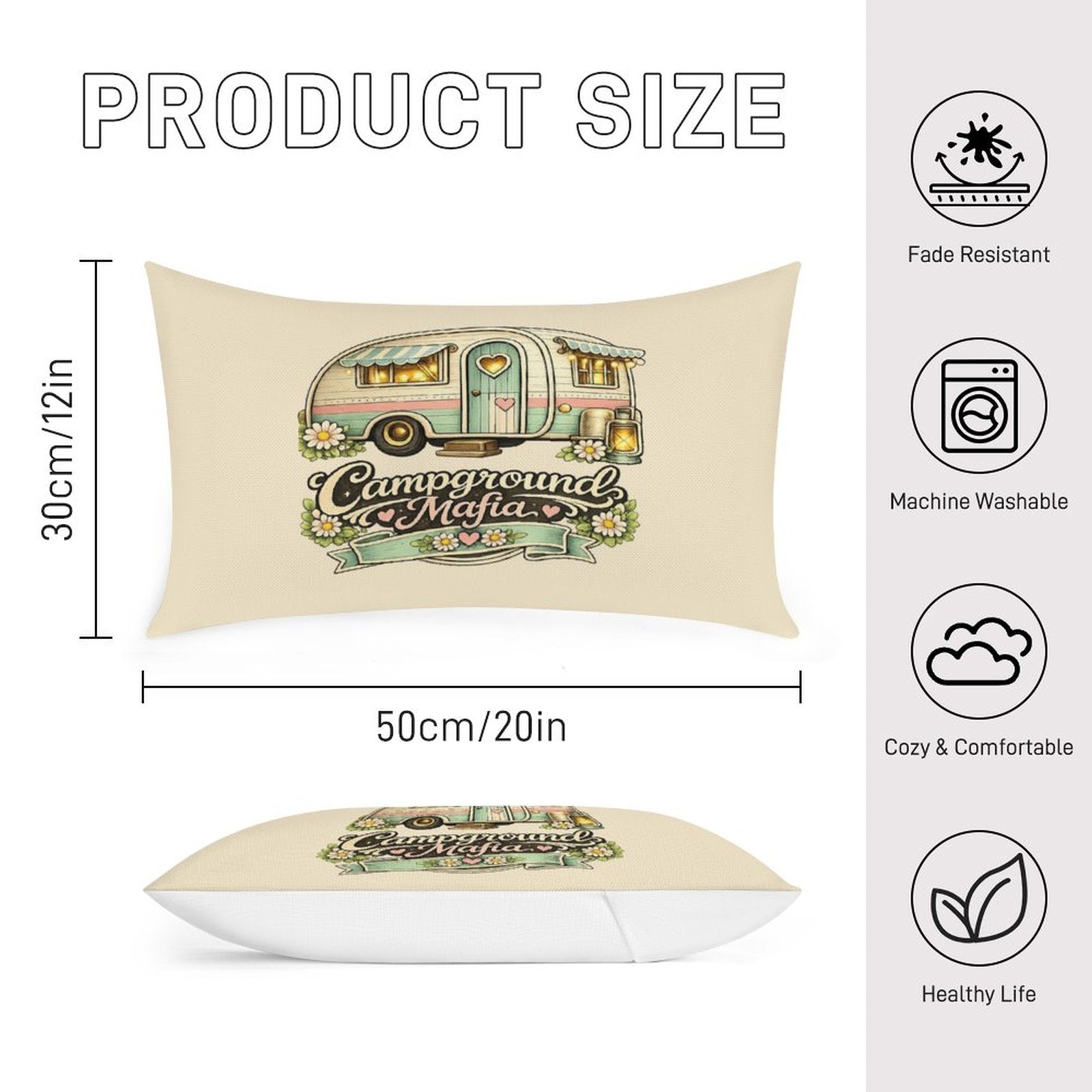 Mafia Camper Pillow