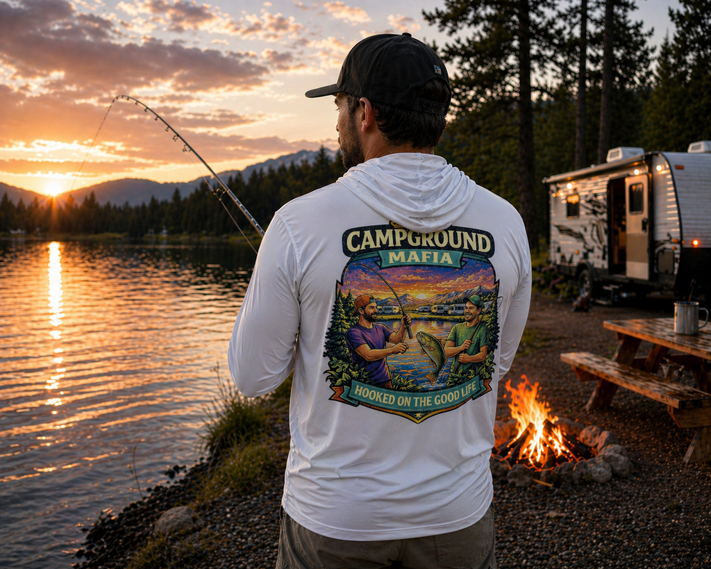 Hooked on the Good Life UV Hoodie