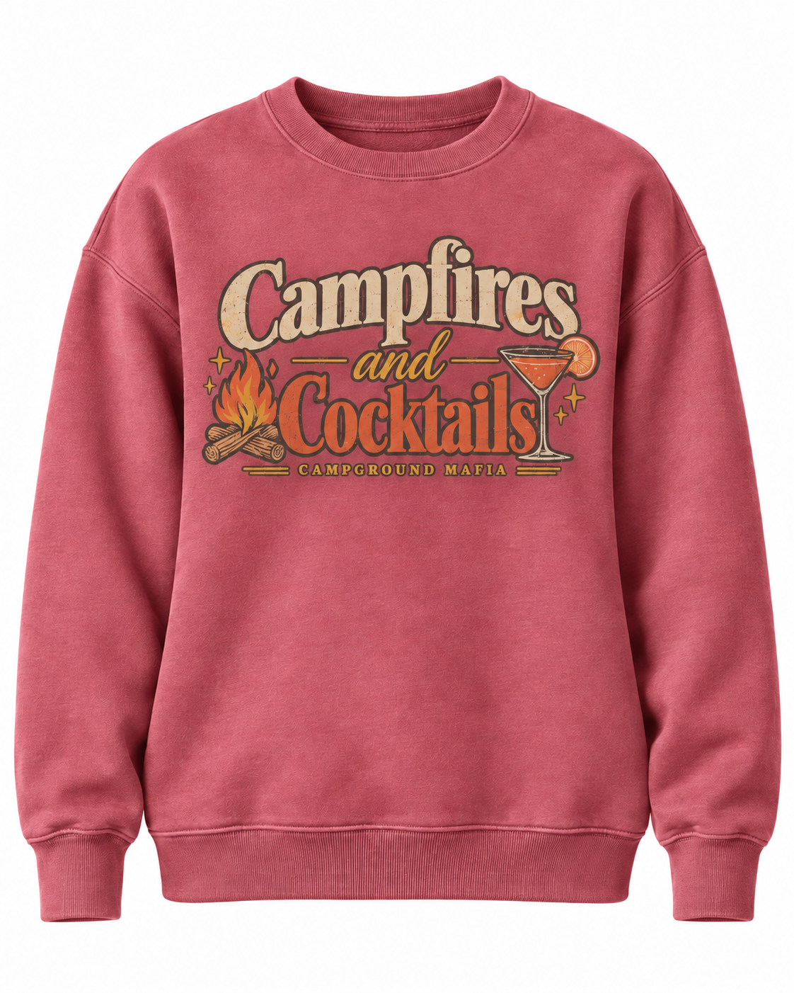 Cocktails and Campfires Sweatshirt