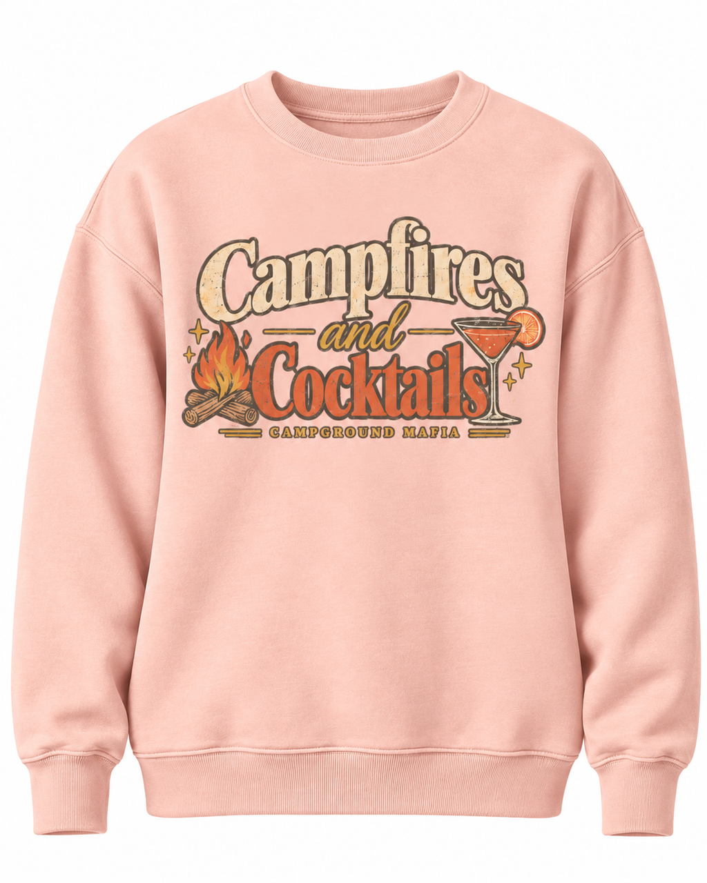 Cocktails and Campfires Sweatshirt