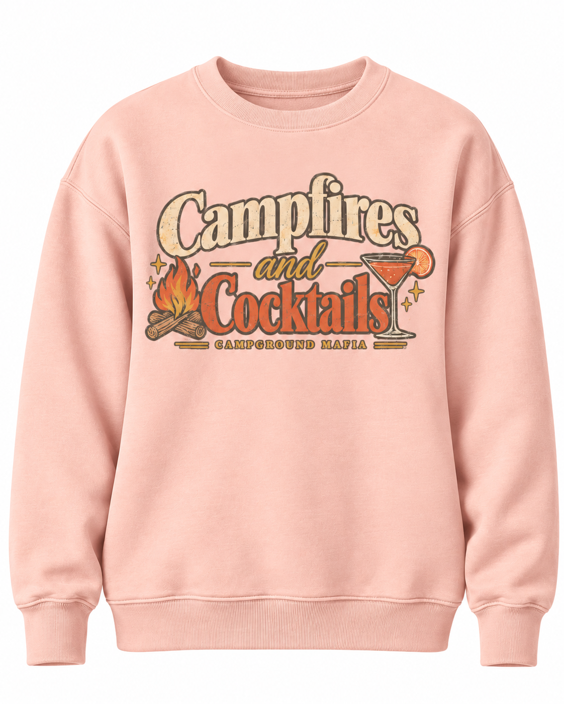 Cocktails and Campfires Sweatshirt
