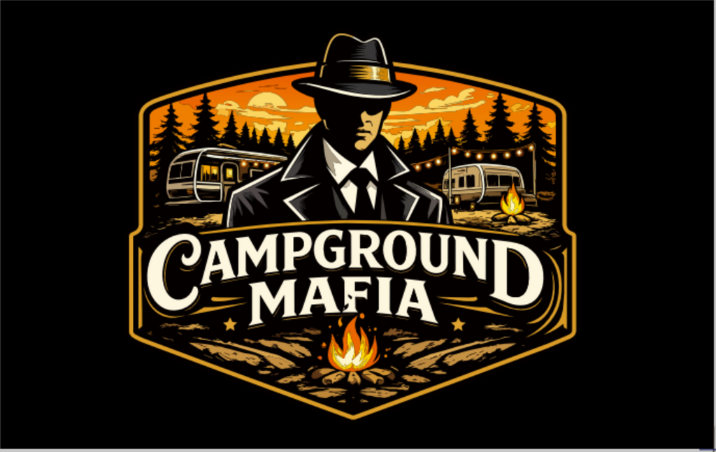 Campground Mafia Boss  3'x5' Double Sided Flag