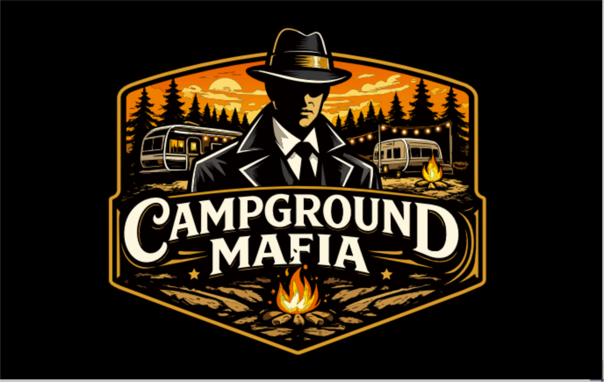 Campground Mafia Boss  3'x5' Double Sided Flag